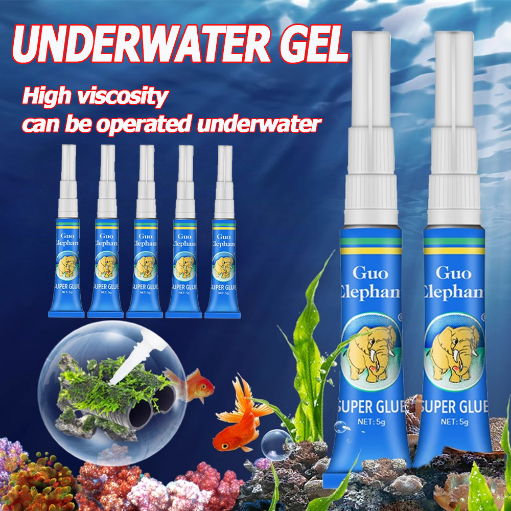 Aquarium Planted Wood - 3/5/10Pcs Fish Tank Landscaping Moss Glue