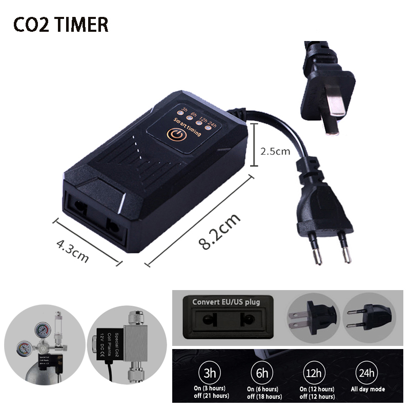 Planted Aquarium Co2 - Fish Tank Aquarium Timer CO2 Solenoid