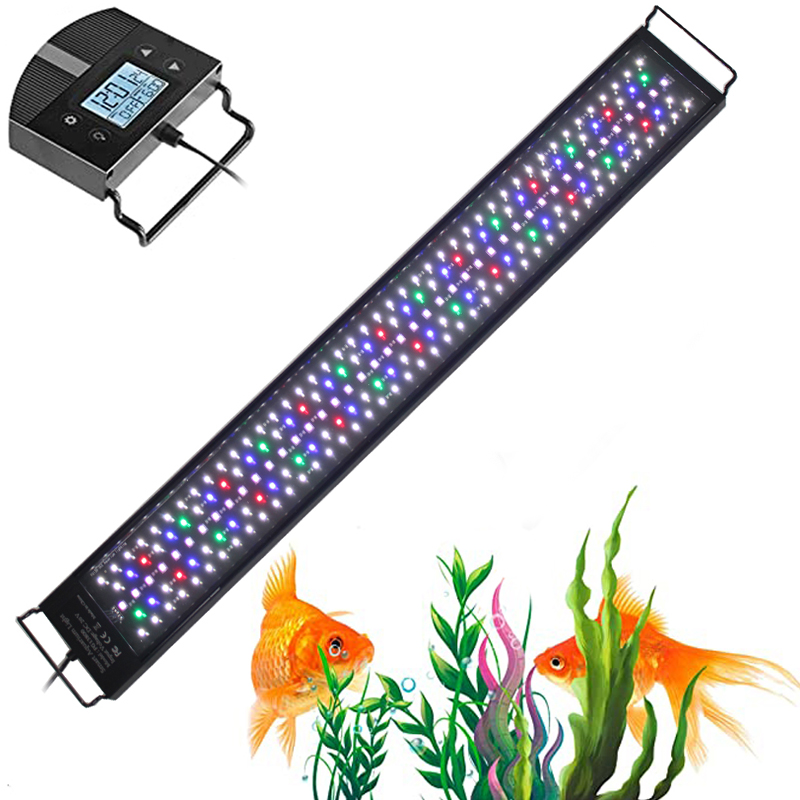 Planted Aquarium Freshwater - Programmable 8 Colors Auto On Off