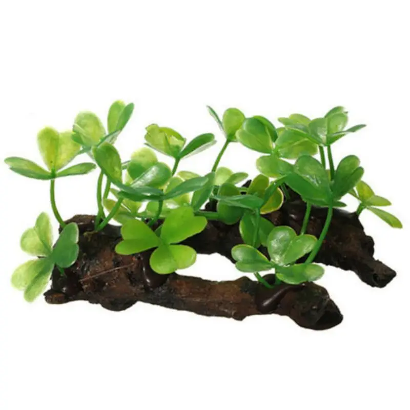 Plastic Artificial Turtle Tree - Aquarium Planted Wood 评论和价格