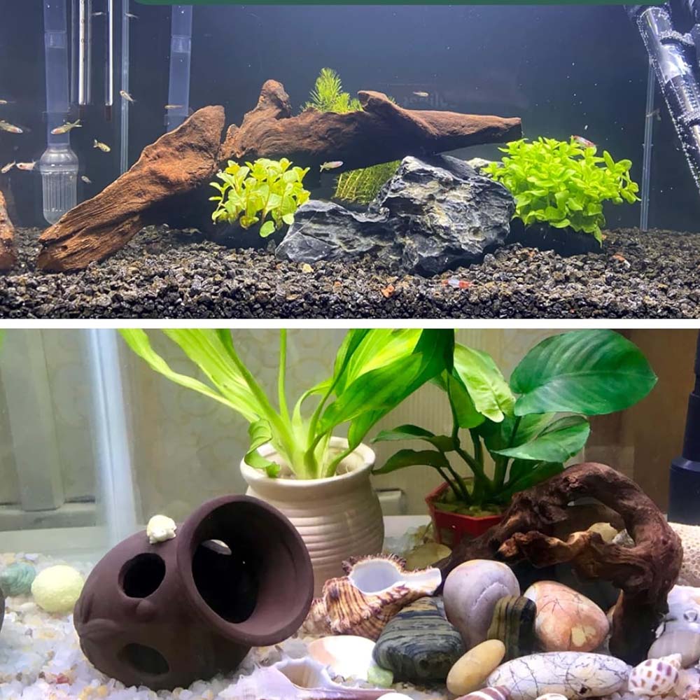 3PCS ﻿Natural-Look Driftwood S - Aquarium Planted Wood 评论和价格