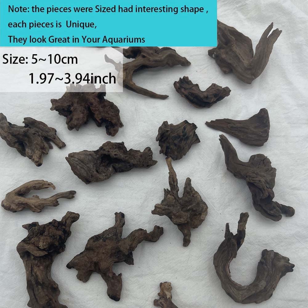 3PCS ﻿Natural-Look Driftwood S - Aquarium Planted Wood 评论和价格