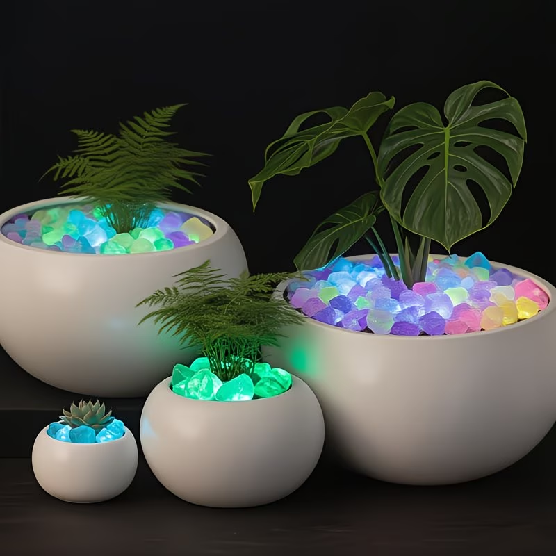300PCS Luminous Pebble Set,0.9 - Aquarium Plant Original 评论和价格