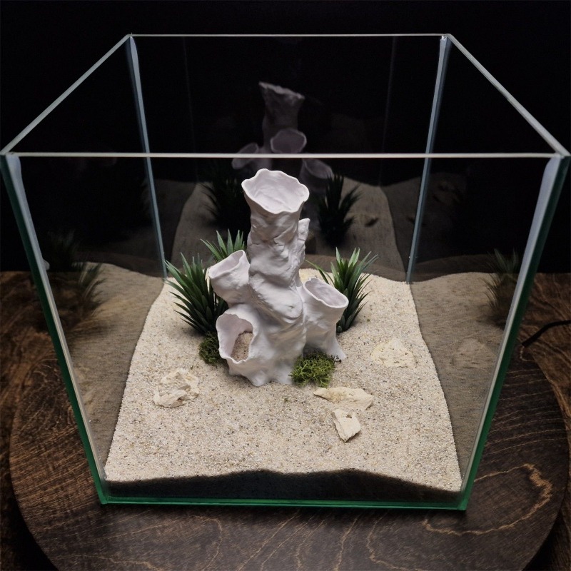 Hot Sale 3D Printed Coral Tunn - Aquarium Plants For Sale 评论和价格