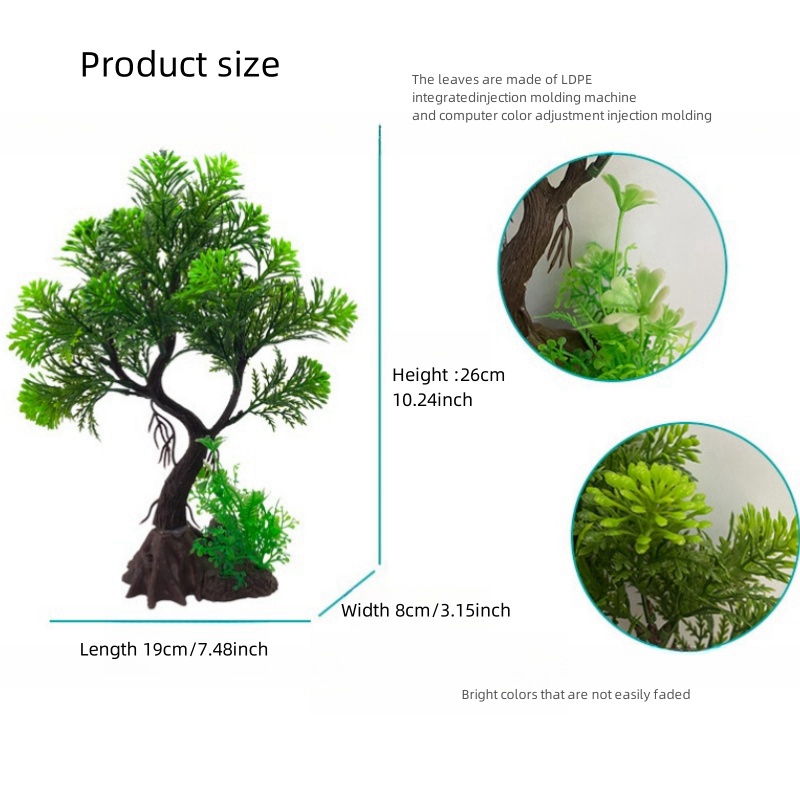 Fish Tank DIY  Artificial Aqua - Aquarium Planted Wood 评论和价格
