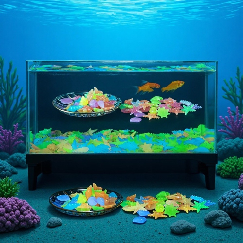 Glowing Luminous Ocean Stones  - Aquarium Plant Grow Light 评论和价格