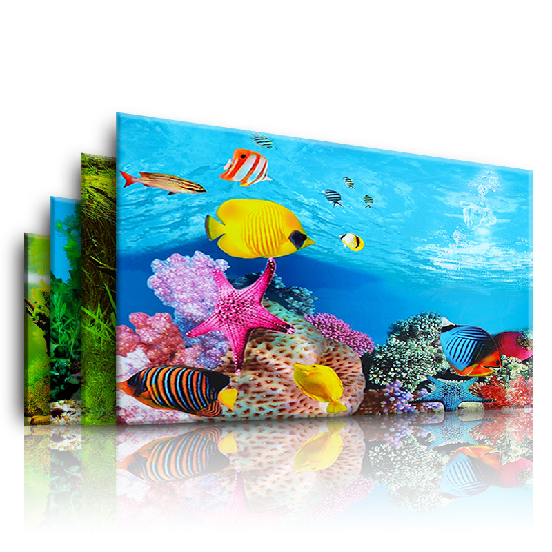 Aquarium Background Decoration - Planted Aquarium Wallpaper 评论和价格