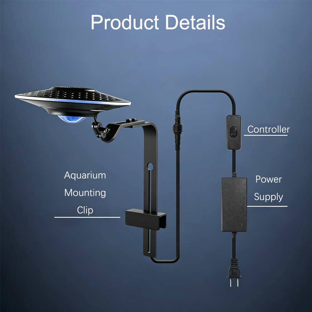 New UFO LED Fish Aquarium Ligh - Aquarium Planted Tank Light 评论和价格