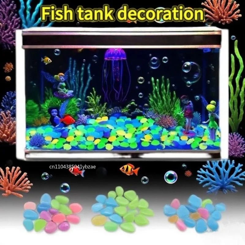 100-800pcs Glow in The Dark Pe - Aquarium Plant Original 评论和价格