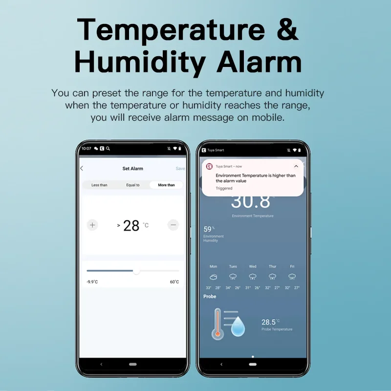 Tuya WiFi Temperature Humidity - Aquarium Plant Original 评论和价格