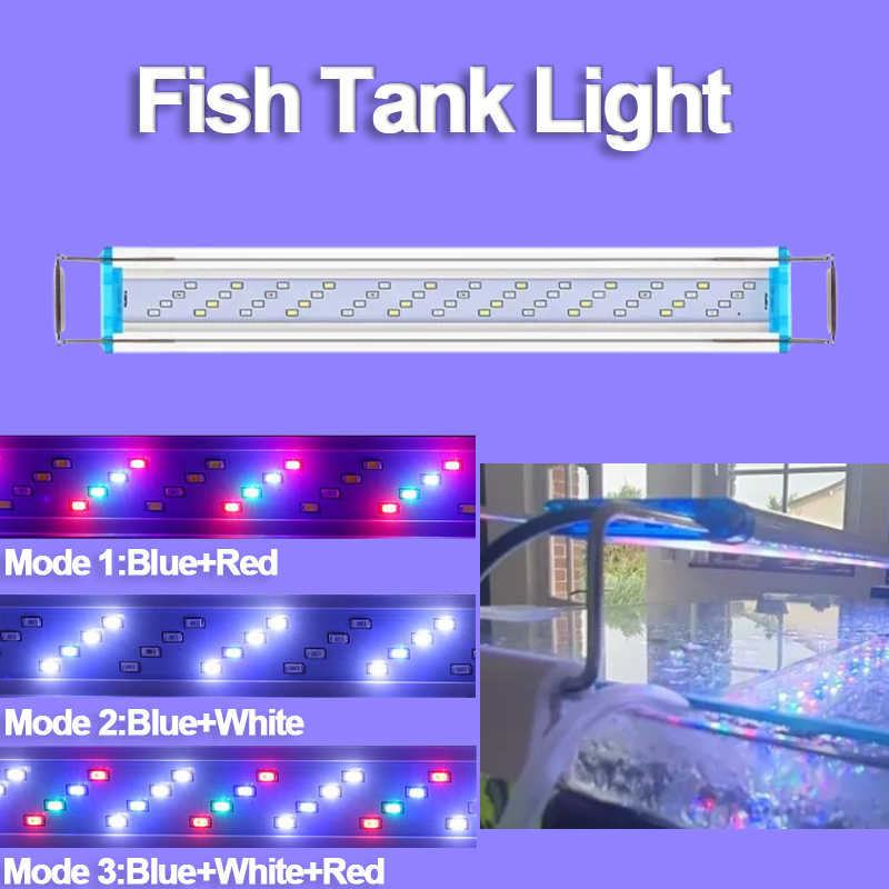 Fish Tank Light 18cm 28cm 38cm - Aquarium Plant Grow Light 评论和价格