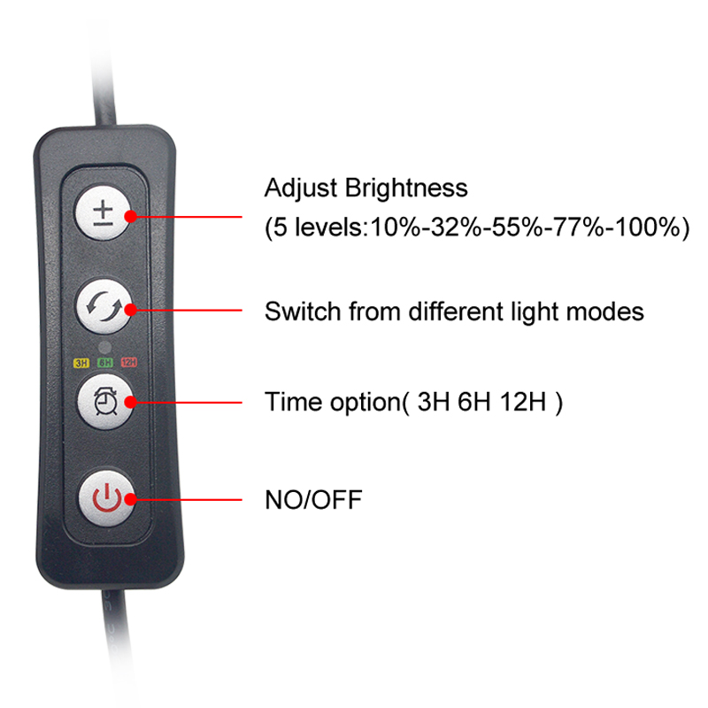 Aquarium LED Light for 16-64CM - Aquarium Planted Tank Light 评论和价格
