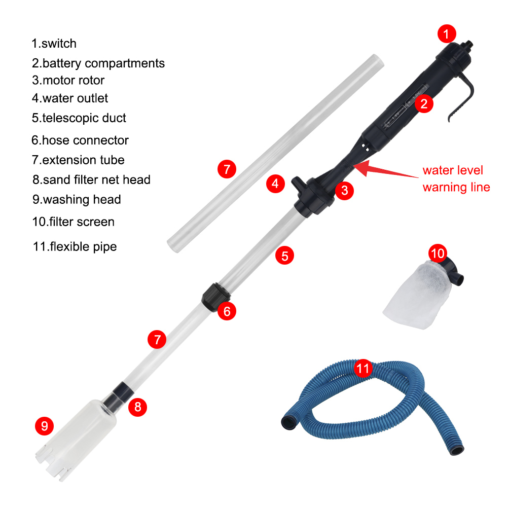 Electric Water Change Pump Gra - Planted Aquarium Cleaning 评论和价格