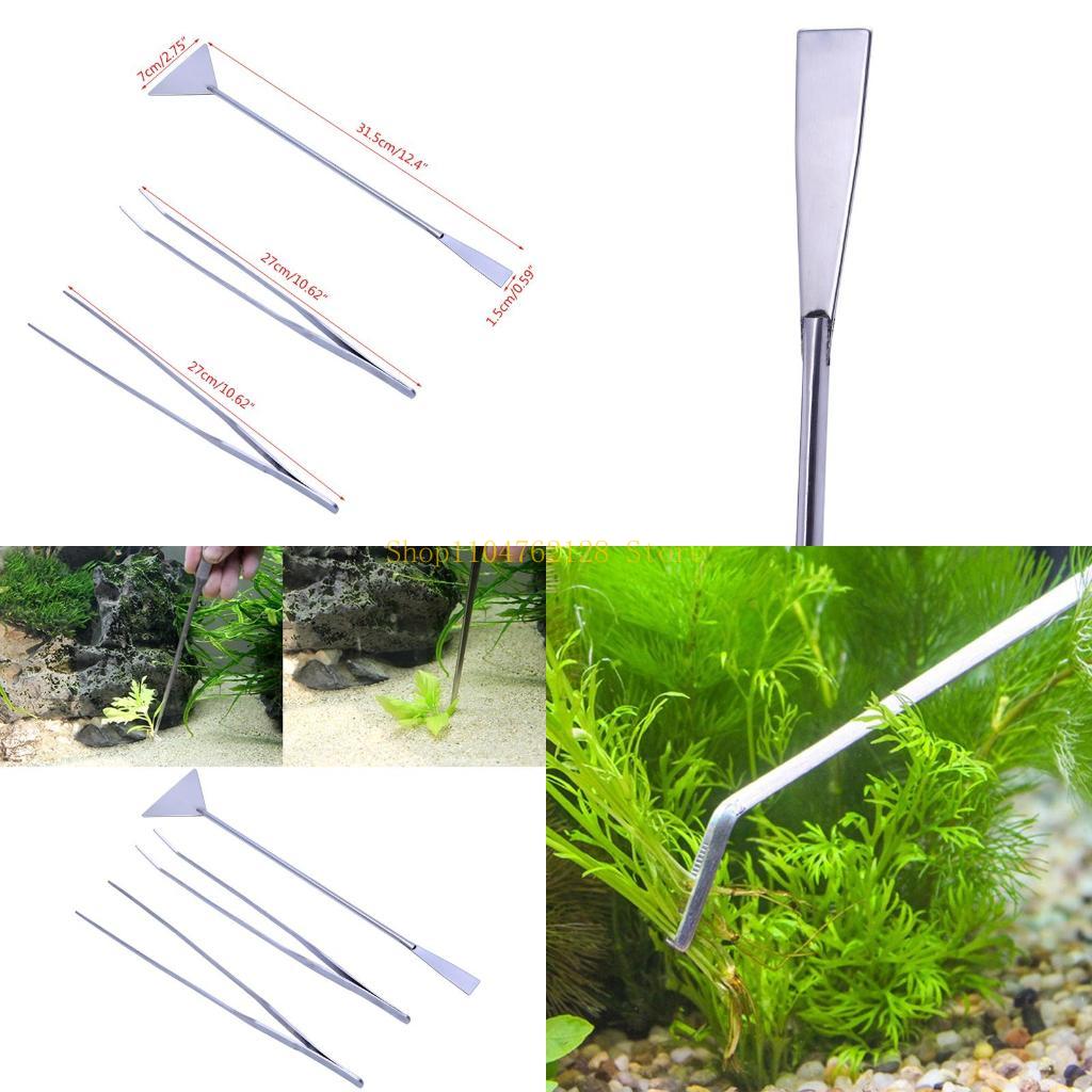 3-Piece Aquarium Tool Kit Stai - Aquarium Plants For Sale 评论和价格