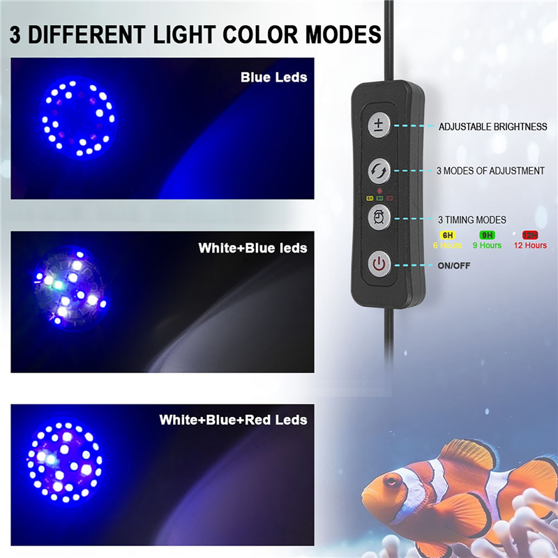 30W Aquarium Fish Tank Sea Wat - Aquarium Planted Tank Light 评论和价格
