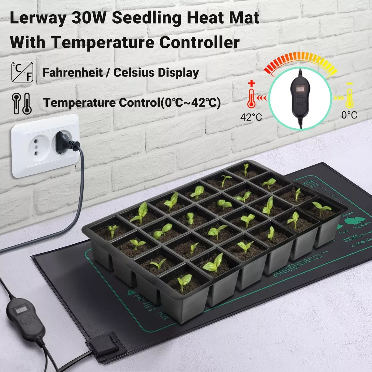 Lerway Plant Growth Heating Ma - Planted Aquarium Heater 评论和价格