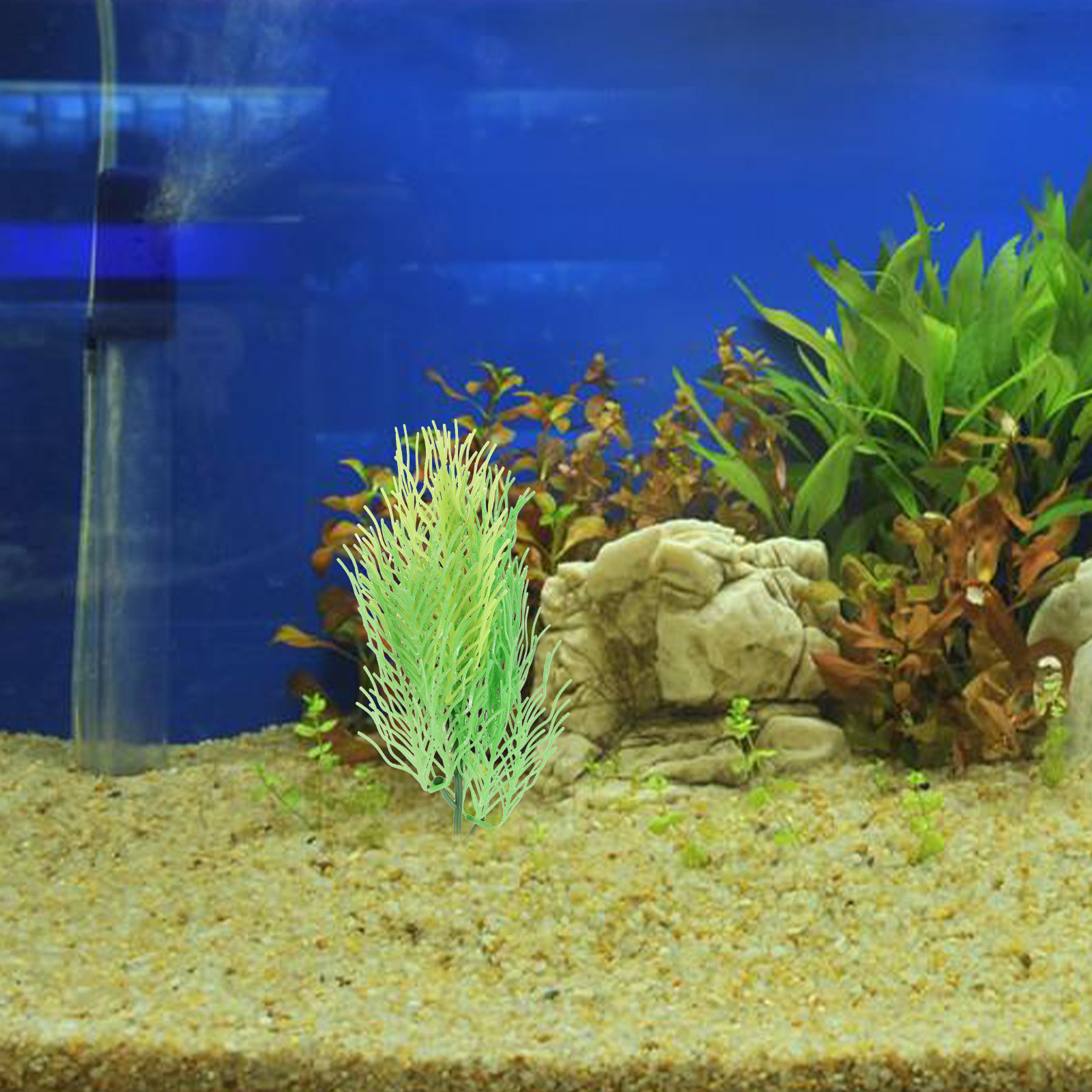 Simulated Hornwort Aquarium Pl - Aquarium Planted Set Up 评论和价格