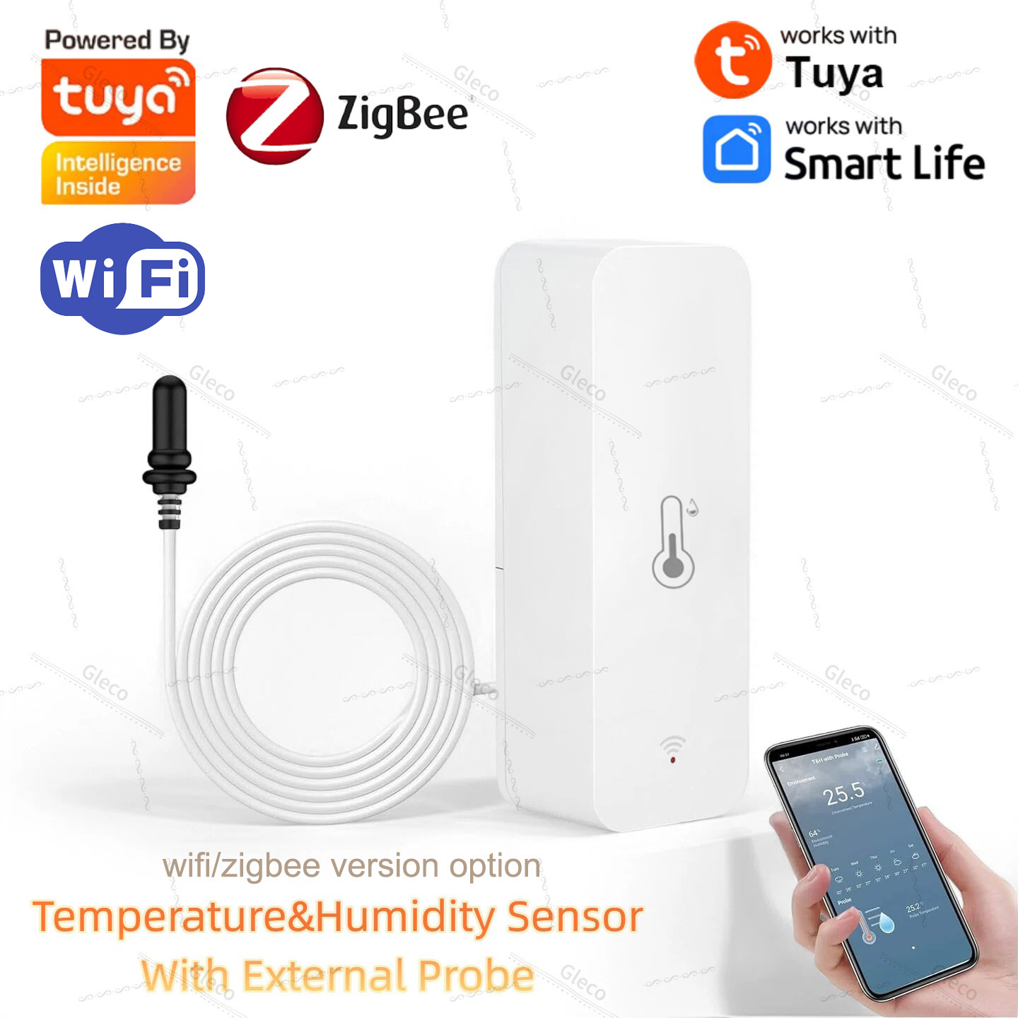 Tuya Wifi Zigbee Temperature a - Aquarium Plant Original 评论和价格