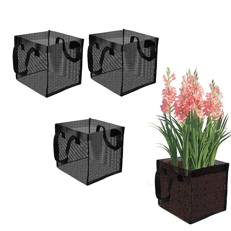 4 Pcs Black Mesh Pond Planting - Aquarium Plant Original 评论和价格