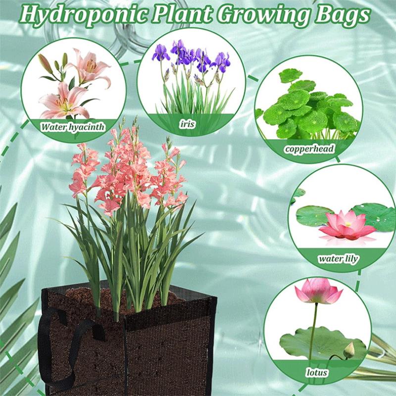 4 Pcs Black Mesh Pond Planting - Aquarium Plant Original 评论和价格