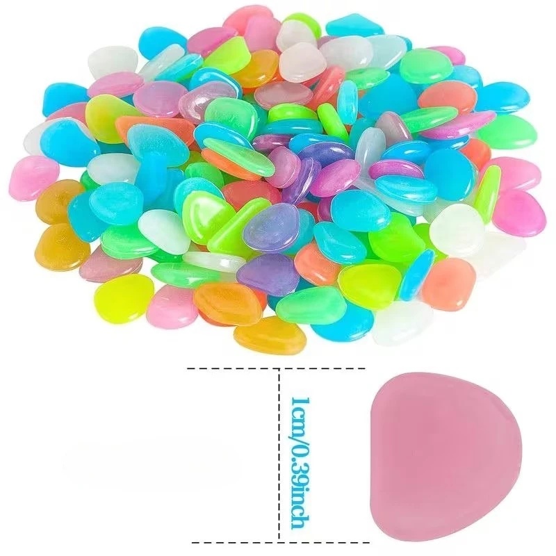 50-200pcs Glow in The Dark Peb - Aquarium Plant Original 评论和价格