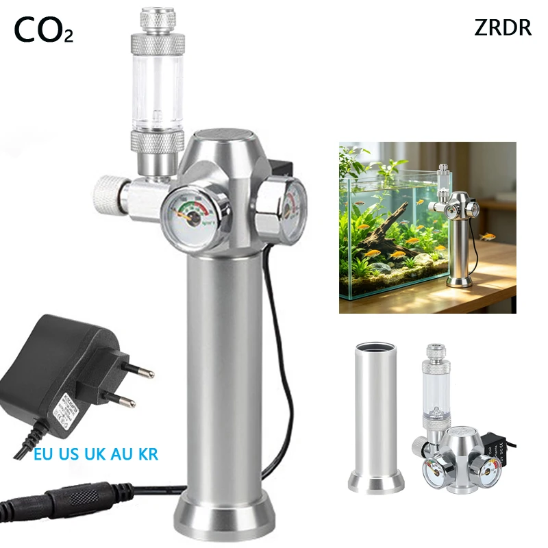 Aquarium CO2 Regulator Solenoi - Planted Aquarium Co2 评论和价格