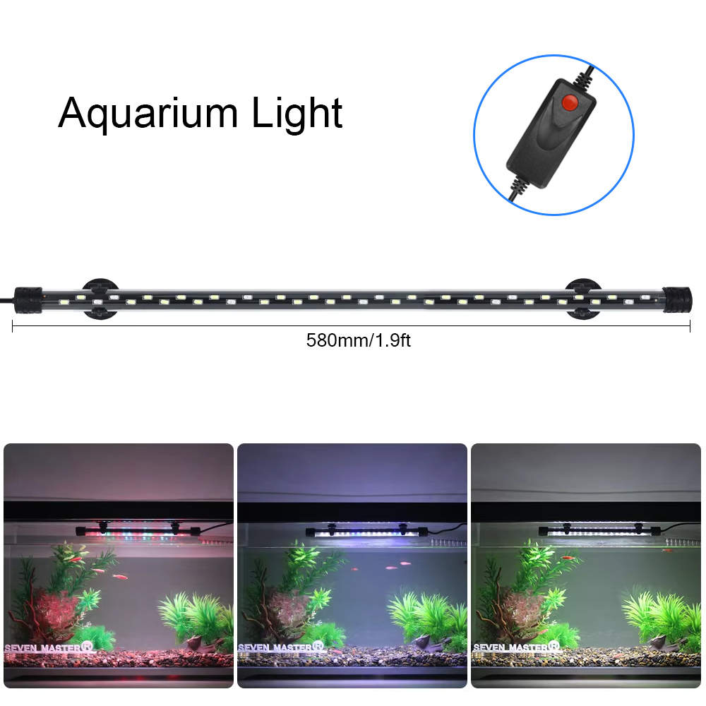 58CM  Aquarium Light LED Plant - Aquarium Planted Tank Light 评论和价格