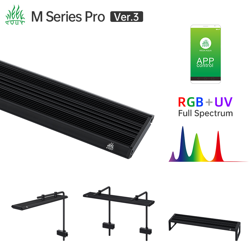 Week Aqua M Series RGB UV LED  - Aquarium Planted Tank Light 评论和价格