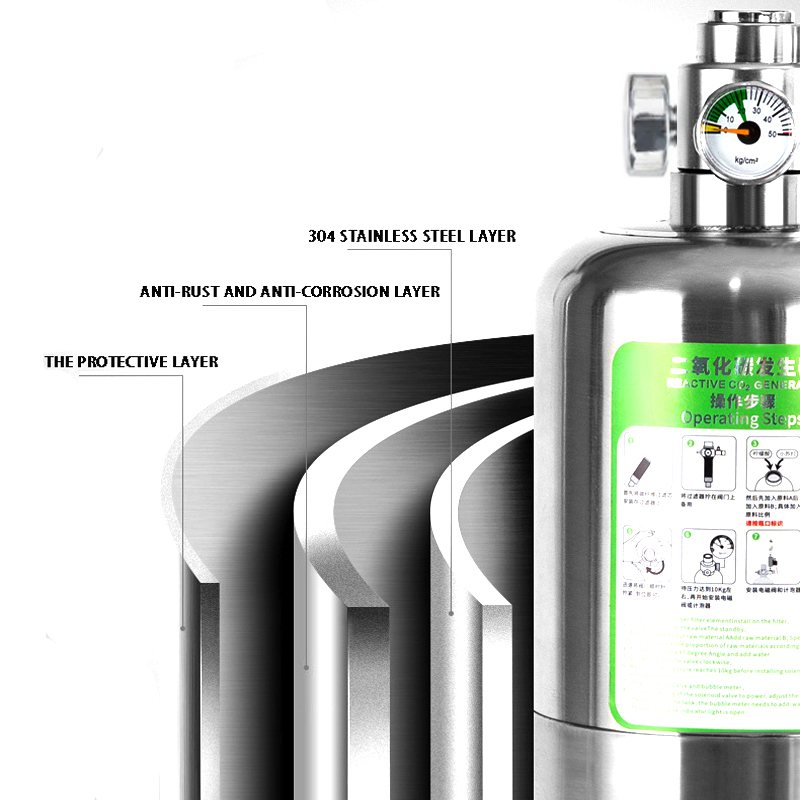 ZRDR Aquarium CO2 Generator Du - Planted Aquarium Co2 评论和价格