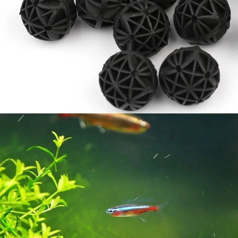 20Pcs 16mm Aquarium Bio Balls  - Planted Aquarium Freshwater 评论和价格