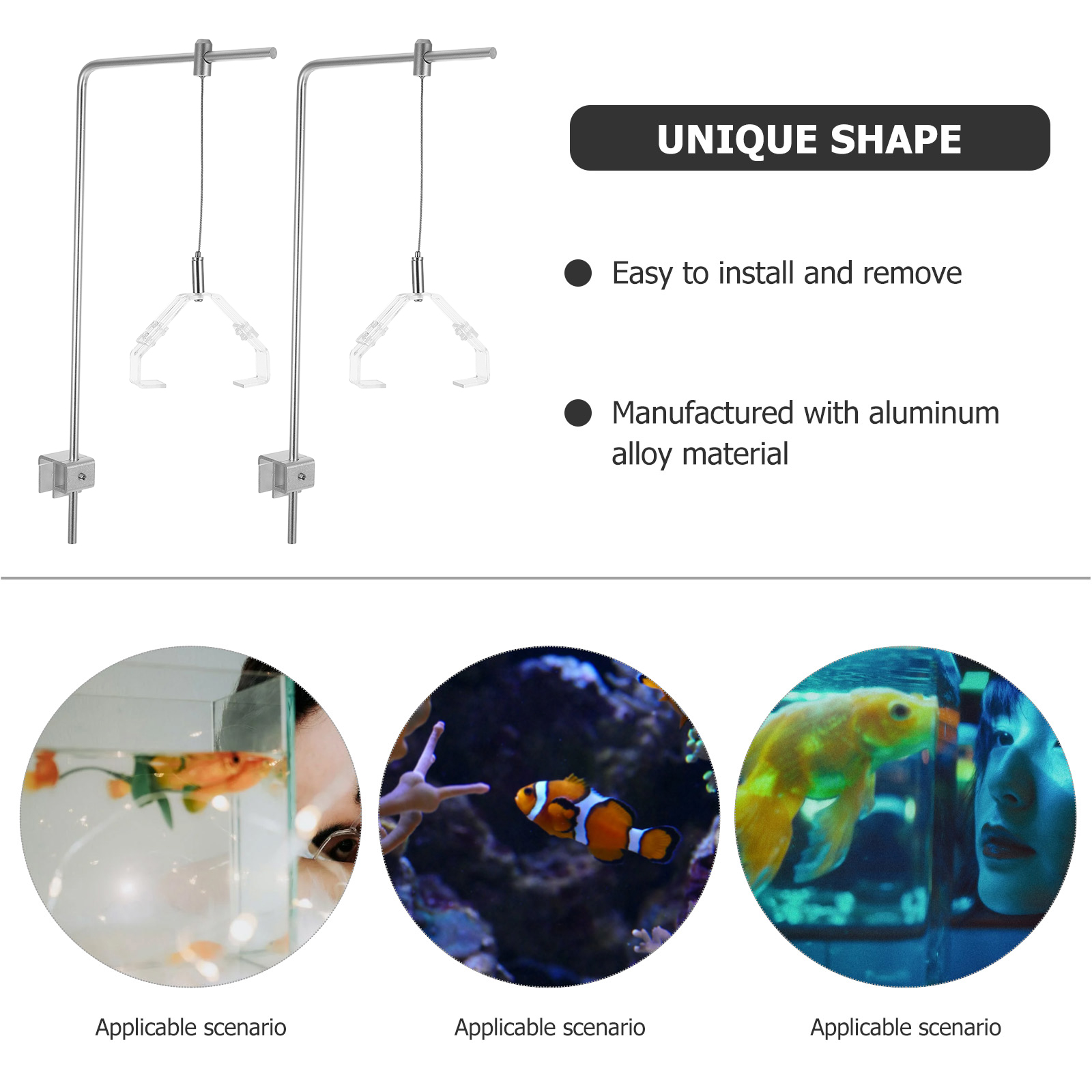 2pcs Aquarium Light Holder Wit - Aquarium Planted Tank Light 评论和价格