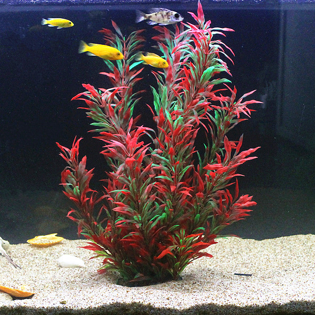 50CM Artificial Fish Tank Rare - Aquarium Plant Display 评论和价格