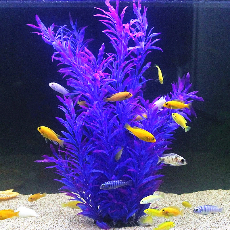 50CM Artificial Fish Tank Rare - Aquarium Plant Display 评论和价格