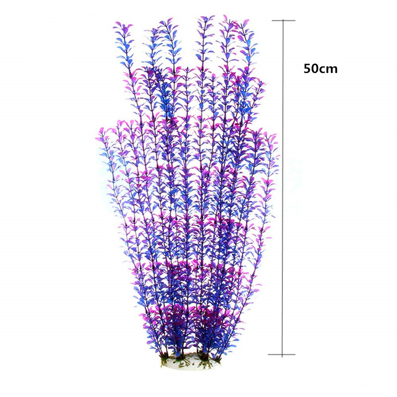 50CM Artificial Fish Tank Rare - Aquarium Plant Display 评论和价格