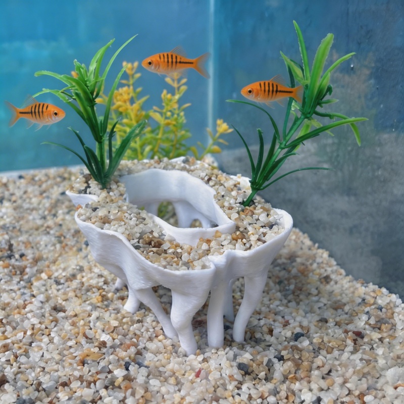 3D printed aquarium plants in  - Aquarium Planted Wood 评论和价格