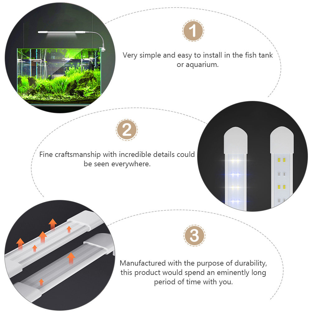 1Pcs Aquarium Lighting Fish Ta - Aquarium Planted Set Up 评论和价格