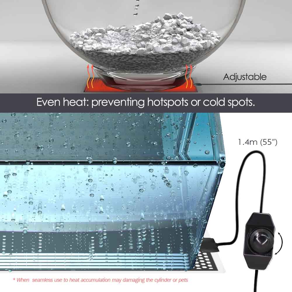 5/7/14/20W Reptile Heat Mat Pl - Planted Aquarium Heater 评论和价格